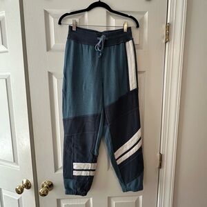 FP Movement by Free People Blue and White Track Pants